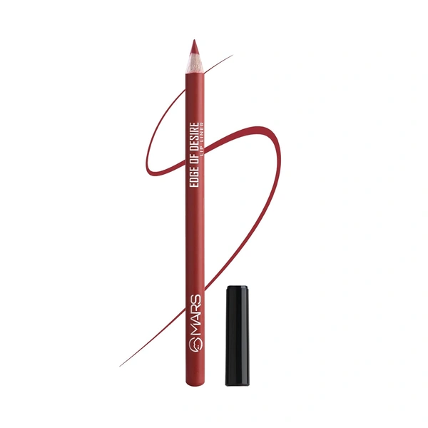 Mars MARS Matte Long-Lasting Lip Liner | Lip Pencil 06-RED TEASE (1.4g)| Smooth One-Swipe Application