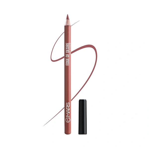 Mars MARS Matte Long-Lasting Lip Liner | Lip Pencil 10-EXOTIC BROWN (1.4g)| Smooth One-Swipe Application
