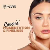 Mars Seal the Deal High Coverage Concealer (Green, 10gm) |Lightweight|Creamy | Easy to Blend Formula