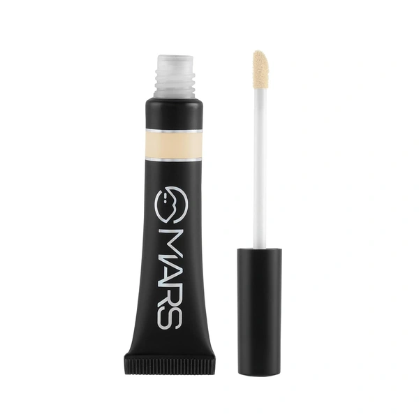 Mars Seal the Deal High Coverage Concealer (Yellow, 10gm) |Lightweight|Creamy | Easy to Blend Formula