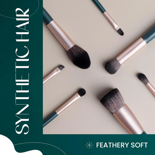 Mars Tools of Titan Brush 8 Piece | Face Makeup Brush | Ultra Soft Bristles
