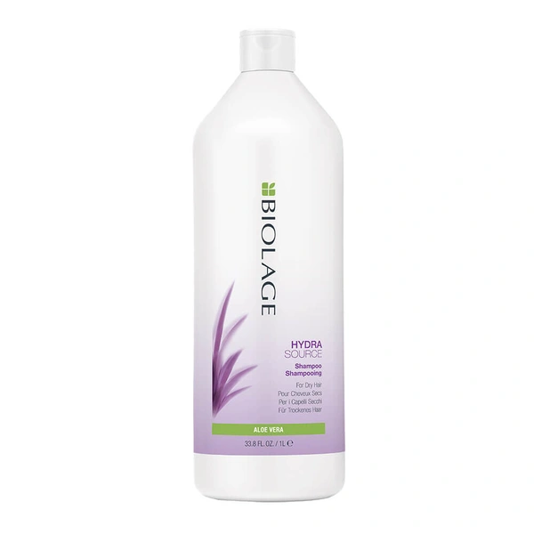 Matrix Biolage Hydrasource Plus Professional Shampoo for Dry Hair 1000 ml | Deep Hydration, Moisture Restoration & Softening for Dry | Dehydrated & Coarse Hair | (Note:By Including Additional Weight charge of Product is 149-)