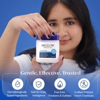 Meglow Moisturizing Petroleum Jelly 100g | Deep Hydration & Skin Protection | Vitamin E Locks Moisture, Heals Dry Skin & Prevents Cracks