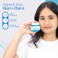 Meglow Nourishing Aloe Vera Gel 100g | Intense Skin Hydration Formula | Aloe Vera & Cucumber Moisturizing Gel for Skin & Hair | All Skin Types