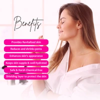 Meglow Rose Water Toner 100ml for Face - Alcohol & Paraben-Free | Hydrating & Soothing | Refreshing Facial Toner | All Skin Types, Tightens Pores & Brightens Skin