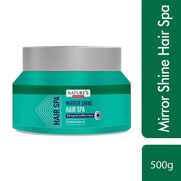 Nature's Essence Hair Spa, 500g |With Mirror Shine Deep Conditioning & Shine Treatment