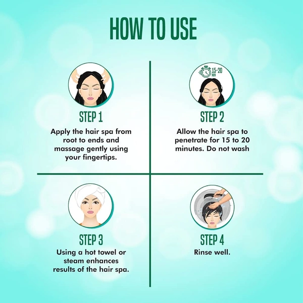 Nature's Essence Hair Spa, 500g |With Mirror Shine Deep Conditioning & Shine Treatment