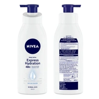 Nivea Express Hydration Body Lotion 400ml | 48-Hour Moisturization for Summer | Enriched with Sea Minerals & Deep Moisture Serum | Non-Greasy Formula for Healthy-Looking Skin | Suitable for All Skin Types