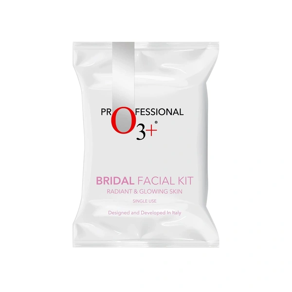 O3+ Bridal Facial Kit for Radiant & Glowing Skin for All Skin Types with 10 steps (120g, Single Use)