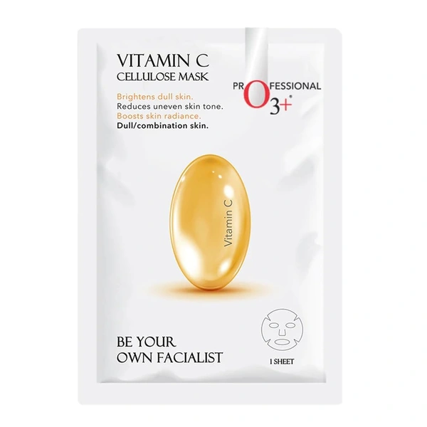 O3+ Professional O3+ Facialist Vitamin C Cellulose Mask 30g