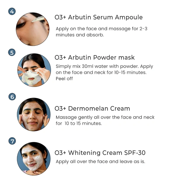 O3+ Professional O3+ Shine & Glow Single Use Skin Glowing Facial Kit (38g)