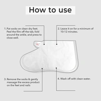 O3+ Professional O3+Pedi Bright Feet Mask Socks 40g