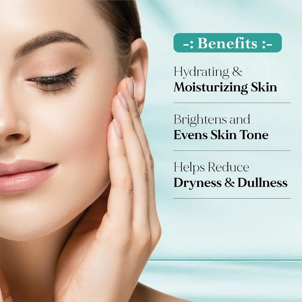 Oxygen Herbals Oxy Glow Herbals Hydra Boost Bleach Cream 50gm | Intense Hydration & Skin Brightening | Gentle Facial Hair Lightening | Smooth Radiant Glow | Salon Style Bleach at Home