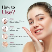 Oxygen Herbals Oxy Glow Herbals Rice Water Bleach Cream 300 gm | Skin Brightening & Hair Lightening | Rice Water Extract for Radiant Glow | Smooth Even Tone | Salon Results at Home