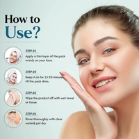 Oxygen Herbals Oxy Glow Oxygen Herbals Korean Glass Bleach Cream 50gm | Instant Skin Brightening & Facial Hair Lightening | Glass Skin Glow | Smooth Radiant Complexion | Salon Like Results at Home