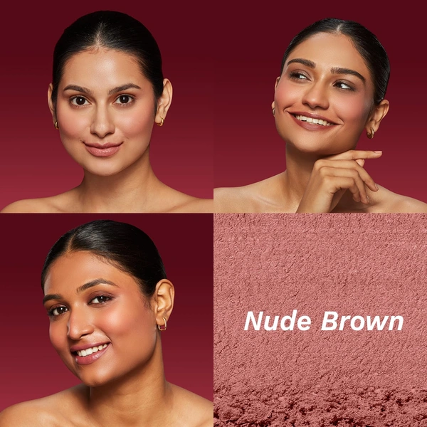 Pilgrim Blush 2-IN-1 Duo Coral Rumba-02, 9g | Dual Shades for a Natural, Buildable Flush of Color, Perfect for Customizing Your Look.