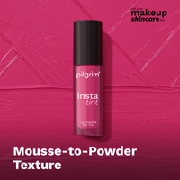 Pilgrim 3-in-1 Insta Tint - 2.5g | Multi-purpose Lip, Cheek & Eye Tint | With Goodness Of Spanish Squalane, Almond Oil, Avocado Oil And Macadamia Nut Oil | Lightweight | Long-lasting & Buildable Color | Natural Glow | Perfect for All Skin Tones | (Pink Filter - 01)