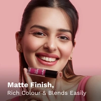 Pilgrim 3-in-1 Insta Tint - 2.5g | Multi-purpose Lip, Cheek & Eye Tint | With Goodness Of Spanish Squalane, Almond Oil, Avocado Oil And Macadamia Nut Oil | Lightweight | Long-lasting & Buildable Color | Natural Glow | Perfect for All Skin Tones | (Pink Filter - 01)