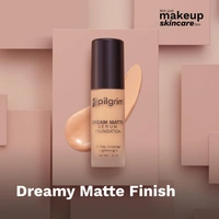 Pilgrim Dream Matte Serum Foundation (223-Warm Sand), 30ml | Matte Finish, Buildable Coverage, and Lightweight Feel for a Flawless Skin Look.