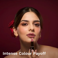 Pilgrim Matte Bullet Lipstick (Cupid's Pink 03)|Soft, Romantic Pink Shade | Velvety Matte Finish & Transferproof | Smudgeproof, Long-Lasting & Comfortable for All-Day Wear