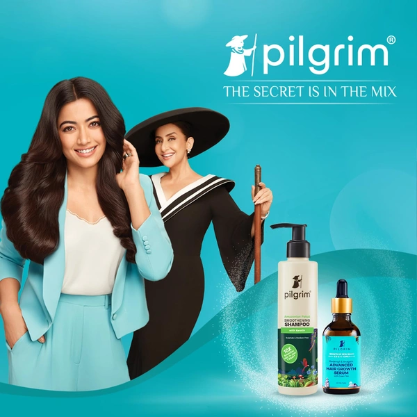 Pilgrim Patua Anti Grey Anti Serum - 90ml | With 3% MelanoGray� | Long-Lasting | Anti Greying Effects | Deep Hydration & Nourishment for Healthy Hair | Restores Natural Hair | for All Hair Types
