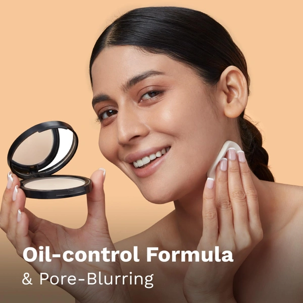 Pilgrim Dream Matte Compact Powder 70g, 123-Classic Nude | Lightweight, Shine-Control Formula for a Natural, Matte Finish.