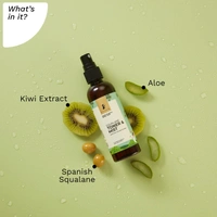 Pilgrim Spanish Squalane Face Toner & Mist - 100ml | With Kiwi Extract & Aloe | Brightens & Soothes Skin | Alcohol-free Toner for Open Pores Tightening | Hydrating & Refreshing | Oil Free Skin | For All Skin Types