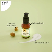 Pilgrim Squalane Glow Creme Serum, 30ml | Combines Tranexamic Acid, Alpha Arbutin, and Niacinamide to Hydrate, Brighten, and Reduce Pigmentation.