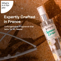 Pilgrim Summer Escape Body Mist - 150 ml | With White Lily & Yuzu Lemon | Long-Lasting Scent | Romance perfume for women | Body Mist for Women | Designed in France