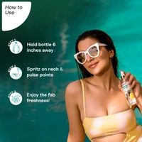 Pilgrim Summer Escape Body Mist - 150 ml | With White Lily & Yuzu Lemon | Long-Lasting Scent | Romance perfume for women | Body Mist for Women | Designed in France