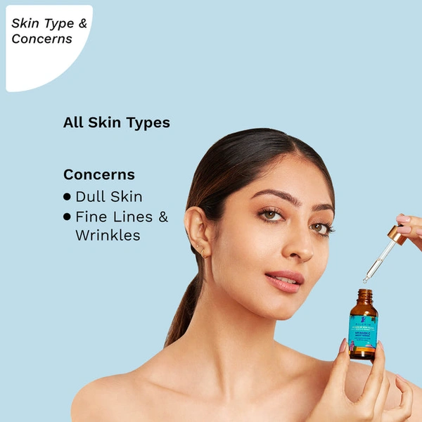 Pilgrim Vitamin C Night Serum (Oil-Based) with Hyaluronic Acid & White Lotus, 30ml | Hydrates, Brightens Skin, and Reduces Fine Lines Overnight.