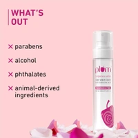 Plum Bulgarian Valley Rose Water Face Toner 100ml | With Hyaluronic Acid | Hydrating & Pore Tightening | Balances pH, Alcohol-Free | For Oily, Acne-Prone & Combination Skin | Women & Men | Vegan