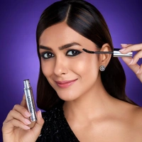 Renee Midnight Mascara 8ml | Volumizing & Lengthening Mascara | Intense Black Lash Definition | Bold, Long-Lasting Lashes | Smudge-Proof Mascara | Darkest Black | Clump-Free | Infused with Vitamin E | Suitable for All Eye Shapes |