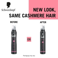 Schwarzkopf Taft Power Mousse for Women & Men| Strong Hold Hair Styling Foam for Long-Lasting Volume | Frizz Control & Flexible Styling | Suitable for All Hair Types