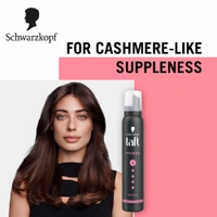 Schwarzkopf Taft Power Mousse for Women & Men| Strong Hold Hair Styling Foam for Long-Lasting Volume | Frizz Control & Flexible Styling | Suitable for All Hair Types