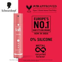 Schwarzkopf TAFT Shine Hair Spray 250ml | Diamond Luminizer Formula for Shiny | Frizz-Free Hair, Strong Hold 4 | Lasts 24+ Hours, Protects from Wind & Humidity