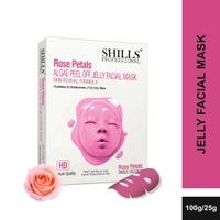 Shills Professional SHILLS Professional Algae Peel Off Jelly Facial Mask 100g 6 Variants Rose Petals | Deep Cleansing, Hydration & Skin Brightening | Spa Treatment for All Skin Types