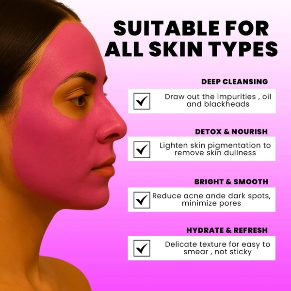 Shills Professional SHILLS Professional Algae Peel Off Jelly Facial Mask 100g 6 Variants Rose Petals | Deep Cleansing, Hydration & Skin Brightening | Spa Treatment for All Skin Types