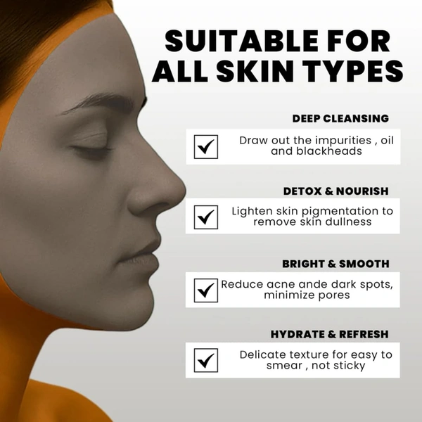 Shills Professional SHILLS Professional Algae Peel Off Jelly Facial Mask 100g 6 Variants Charcoal | Deep Cleansing, Hydration & Skin Brightening | Spa Treatment for All Skin Types