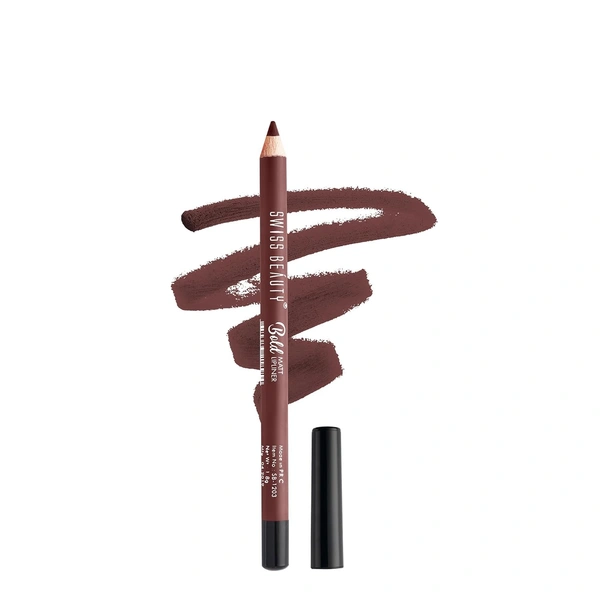 Swiss Beauty Bold Matte Lip Liner 1.6g | Bobby Brown 14 | Moisturises Lips