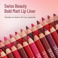 Swiss Beauty Bold Matte Lip Liner 1.6g | Maroon 02 | Moisturises Lips