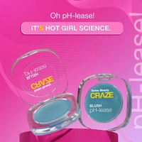 Swiss Beauty CRAZE Blush pH-Lease, Tiny Shimmer Particles for Dewy Glow | Enriched with Macadamia Oil & Olive Oil | Hydrating, Long-Lasting & Lightweight Blush