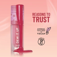 Swiss Beauty Dew It Up Liquid Blush 03-Dusty Pink 4ml | Ultra-Pigmented & Lightweight | Infused with Vitamin E & C | Dewy, Natural Finish | Blendable & Long-Lasting