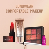 Swiss Beauty Foundation Silver Pink Pearl Illuminator Liquid | Lightweight, Blendable & Long-Lasting | Multi-Use Highlighter for a Radiant | Dewy & Luminous Glow