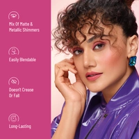 Swiss Beauty HD Professional 40 Pigmented Colors Eyeshadow Palette 48g | Versatile Look | Creative Eye Looks | Long Lasting Easily Blendable | Shade - 03