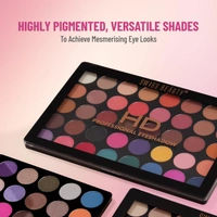 Swiss Beauty HD Professional 40 Pigmented Colors Eyeshadow Palette 48g | Versatile Look | Creative Eye Looks | Long Lasting Easily Blendable | Shade - 03