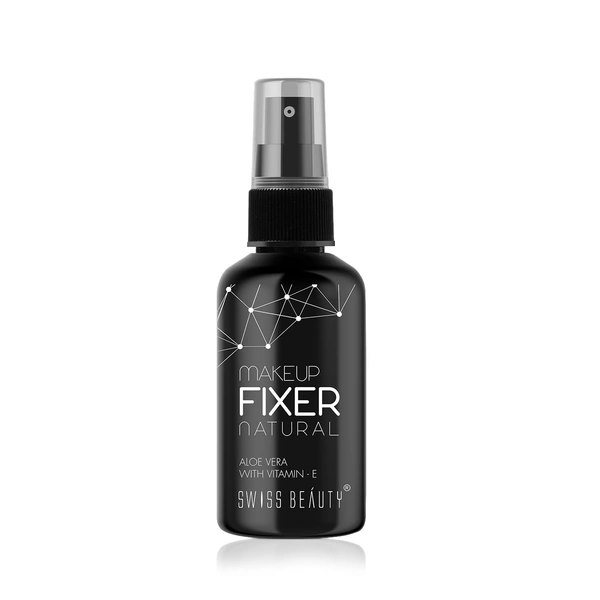 Swiss Beauty Natural Makeup Fixer 70ml| Long-Lasting, Hydrating & Lightweight | Locks Makeup for Hours | Enriched with Aloe Vera & Vitamin E | For a Fresh, Dewy Look