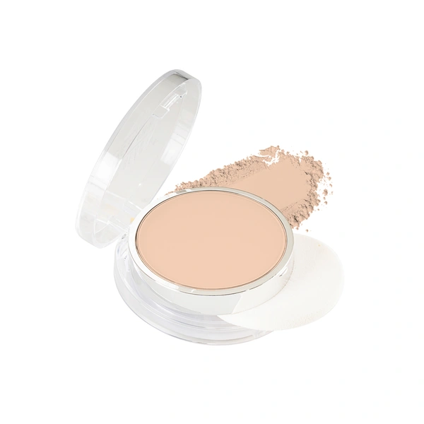 Swiss Beauty Compact Powder Prime & Fine Pressed 8g
( 03 Nude Beige ) Oil-free look | With SPF 15 | Medium coverage | Matte finish | Water-resistant - 1