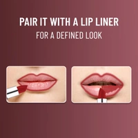 Swiss Beauty Pure Matte Lipsticks 3.8g | Magic Maroon 211 | Creamy Matte - 1