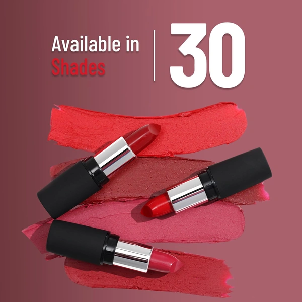 Swiss Beauty Pure Matte Lipsticks 3.8g | Magic Maroon 211 | Creamy Matte - 1